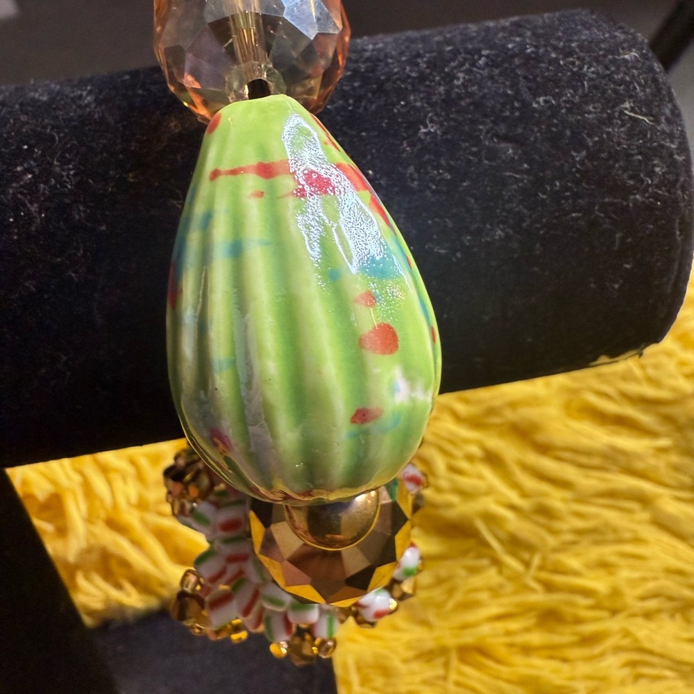Colorful Beaded Statement Ring - Picture 4 of 4